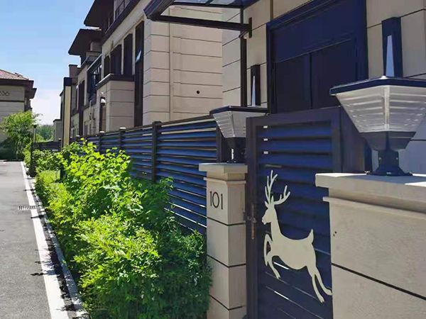 中式简约铝艺护栏